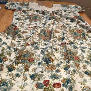 Vimal Fashion short sleeve nightgown housecoat lounge wear from India, Medium.